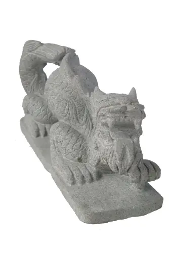 Product image of the product “Lying Dragon, approx 55cm L made from Naturestone Riverstone ”